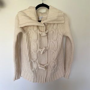 Gap Wool & Alpaca Chunky Hand Knit Sweater